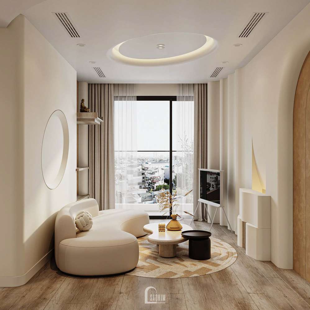 Thiết Kế Chung Cư Phong Cách Wabi Sabi Dự Án Anland LakeView